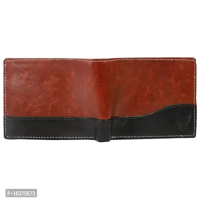 Goldalpha Men Casual, Ethnic,Evening/Party,Formal,Travel,Trendy Brown Artificial Leather Wallet/Purse-thumb5