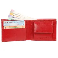 Goldalpha Men Casual, Ethnic,Evening/Party,Formal,Travel,Trendy Red Artificial Leather Wallet/Purse-thumb3