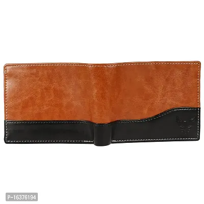 Goldalpha Men Casual, Ethnic,Evening/Party,Formal,Travel,Trendy Brown Artificial Leather Wallet/Purse-thumb3