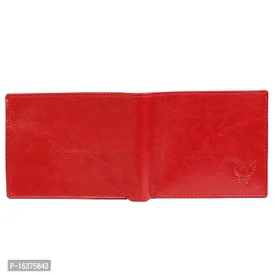 Goldalpha Men Casual, Ethnic,Evening/Party,Formal,Travel,Trendy Red Artificial Leather Wallet/Purse-thumb5