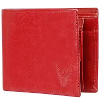 Goldalpha Men Casual, Ethnic,Evening/Party,Formal,Travel,Trendy Red Artificial Leather Wallet/Purse-thumb2