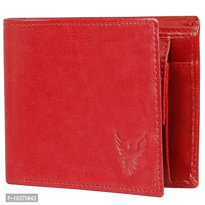 Goldalpha Men Casual, Ethnic,Evening/Party,Formal,Travel,Trendy Red Artificial Leather Wallet/Purse-thumb3