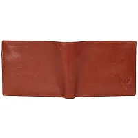 Men Formal Tan Artificial Leather Wallet-thumb4