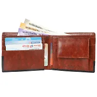 Goldalpha Men Casual, Ethnic,Evening/Party,Formal,Travel,Trendy Brown Artificial Leather Wallet/Purse-thumb3