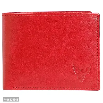 Goldalpha Men Casual, Ethnic,Evening/Party,Formal,Travel,Trendy Red Artificial Leather Wallet/Purse