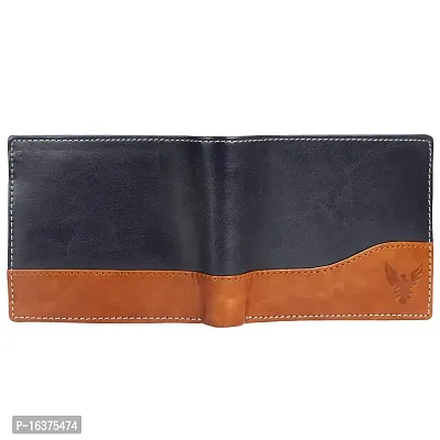 Goldalpha Men Casual, Ethnic,Evening/Party,Formal,Travel,Trendy Blue Artificial Leather Wallet/Purse-thumb5