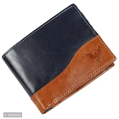 Goldalpha Men Casual, Ethnic,Evening/Party,Formal,Travel,Trendy Blue Artificial Leather Wallet/Purse