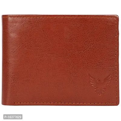 Men Formal Tan Artificial Leather Wallet-thumb0