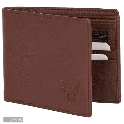 Goldalpha Men Brown Artificial Leather Wallet - (10 Card Slots)-thumb2