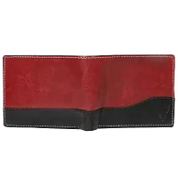 Goldalpha Men Casual, Ethnic,Evening/Party,Formal,Travel,Trendy Maroon Artificial Leather Wallet/Purse-thumb4