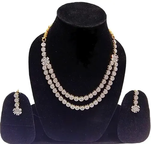 Elegant Alloy Jewellery Set For Women