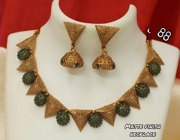 Bridal Special Gold Plated Brass Jewellery Set