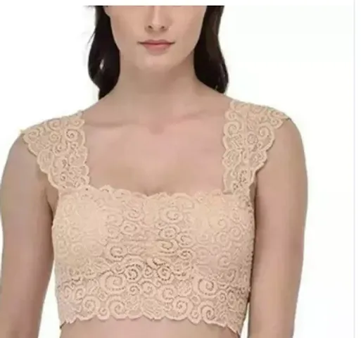 Stylish Blend Lace Bras For Women