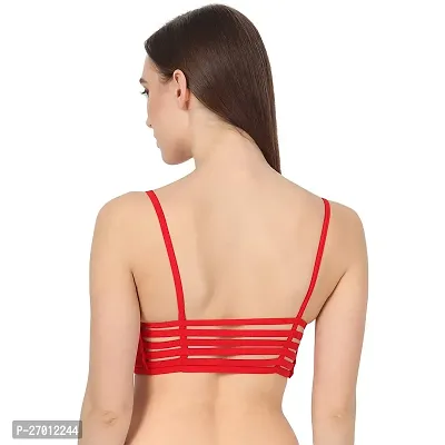 M K AND SONS 6 STRAP fancy bra daily use bra, 6 strap bra, bra bralette bra, bra combo set pack of 3 cotton bra-thumb3