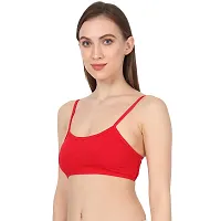 M K AND SONS 6 STRAP fancy bra daily use bra, 6 strap bra, bra bralette bra, bra combo set pack of 3 cotton bra-thumb3