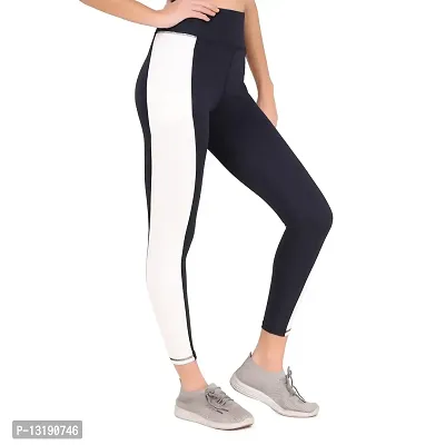 Women's High Waisted Leggings Workout Pants with Side Pockets 25 in | eBay