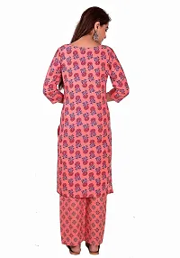 Mittal Trendz Yellow Floral Printed Cotton Kurta Pant Set for Women - Jaipuri Kurta Set - Kurta Set for Women  Girls-thumb4