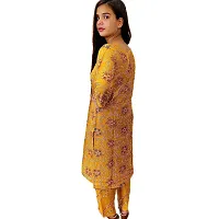 Mittal Trendz Printed Rayon Kurta Pant Set for Women - Jaipuri Kurti Pant Set - Kurta Set for Women  Girls-thumb1