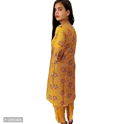 Mittal Trendz Printed Rayon Kurta Pant Set for Women - Jaipuri Kurti Pant Set - Kurta Set for Women  Girls-thumb2