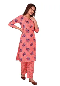 Mittal Trendz Printed Rayon Kurta Pant Set for Women - Jaipuri Kurti Pant Set - Kurta Set for Women  Girls-thumb3