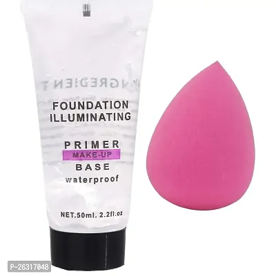 Bridester Perfect Matte Face Makeup Base Primer Makeup Primer for Pore less, Smooth  Long Lasting Makeup Waterproof Makeup Base Gel - 50 ml-thumb0