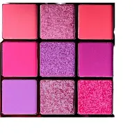 Bridester Huda Neon Pink nine colour eye shadow Obsessions Palette (03)-thumb1