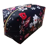 Bridester Floral Large Makeup Zipper Pouch and Bag for Women  Girls, Travel Kit, Accessories, Storage, Stylish, Gift Bag-thumb2