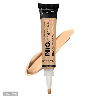 Bridester Pro Natural Concealer for Face Makeup - Creamy Beige and Orange Corrector Natural Finish-thumb3