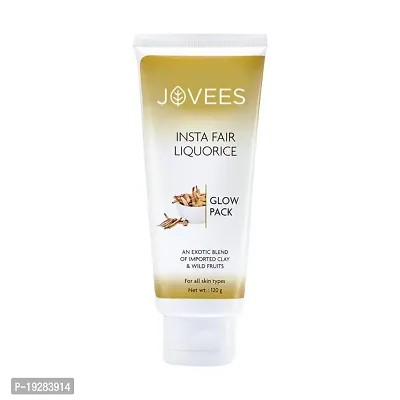 Classic Insta Fair Glow Face Pack Fair And Spotless Skin | 100% Herbal With Liquorice And Bearberry | 120Gm-thumb0