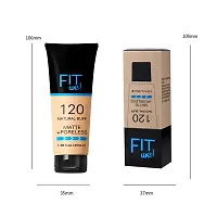 Fit We full coverage dark waterproof matte face makeup foundation (IVORY)-thumb1