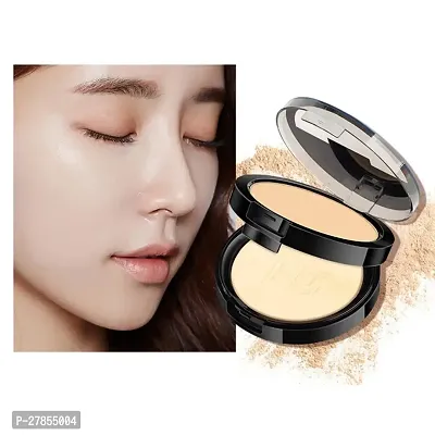 Fit me Matte Face Setting Powder Clear Double Layer Pressed Powder Wet Dry Skin Use Concealer Long-lasting Oil Control Facial Makeup (pack of 1 pcs)-thumb4