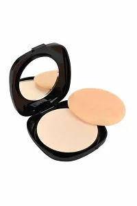 bridester Fit Me Matte Face Setting Powder Clear Double Layer Pressed Powder Wet Dry Skin Use Concealer Long-lasting Oil Control Facial Makeup (pack of 1 pcs)-thumb1