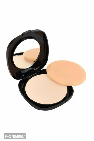 bridester Fit Me Matte Face Setting Powder Clear Double Layer Pressed Powder Wet Dry Skin Use Concealer Long-lasting Oil Control Facial Makeup (pack of 1 pcs)-thumb2