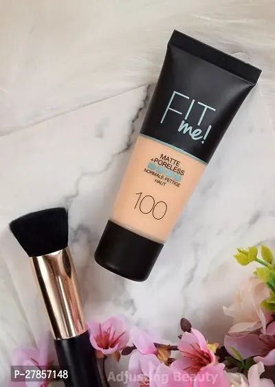 Fit Me  Liquid Foundation, Matte  Poreless, Full Coverage Blendable Normal to Oily Skin (pack of 1)