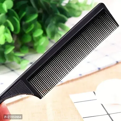 1pcs Fine Tooth Comb, Carbon Fiber Anti Static Heat Resistant Hair Styling Comb-thumb5