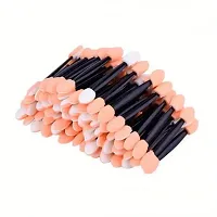 Eyeshadow Brush Double Head Sponge  Pack Of 10-thumb2