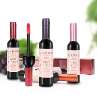 bridester 6 PCS colors wine bottle style lip gloss tubes lip tint matte lipstick-thumb1