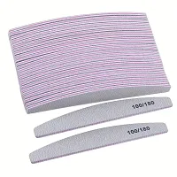 bridester 2pcs Nail Polishing Files, Nail Block Buffer, Sanding Strip Rubbing Strip, Double Sided Polishing Strip Nail Files, Mini Fingernail Files, Manicure Pedicure Tool-thumb1