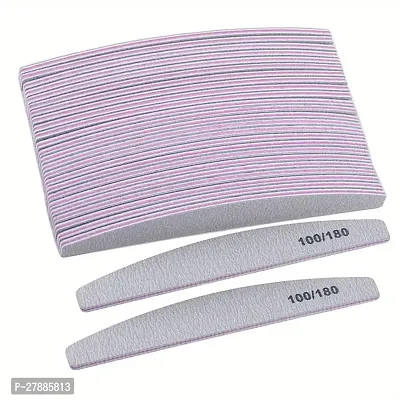 bridester 2pcs Nail Polishing Files, Nail Block Buffer, Sanding Strip Rubbing Strip, Double Sided Polishing Strip Nail Files, Mini Fingernail Files, Manicure Pedicure Tool-thumb2