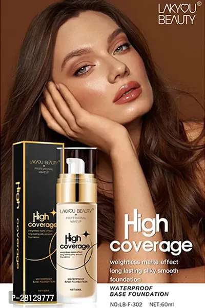 LAKYOU BEAUTY HIGH COVERAGE FOUNDATION (PACK OF 1)