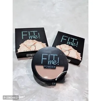 Fit Me compact Powder that Protects Skin from Sun, Absorbs Oil and repair  skin compact pack of 3