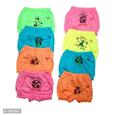 Baby Girls'  Baby Boys' Cotton Briefs (Pack of 8)