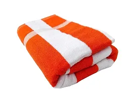 RANKONE Branded Towel for Bath Cotton Multicolor 2 Pieces-thumb2