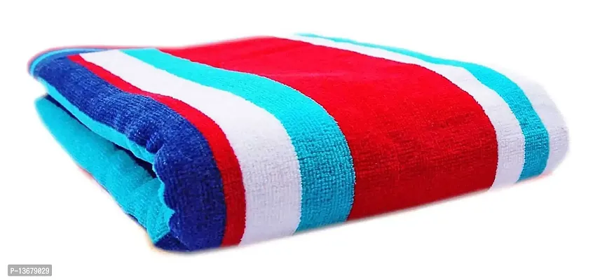 RANKONE Branded Towel for Bath Cotton Super abosrbant Multicolor Set of 2-thumb2