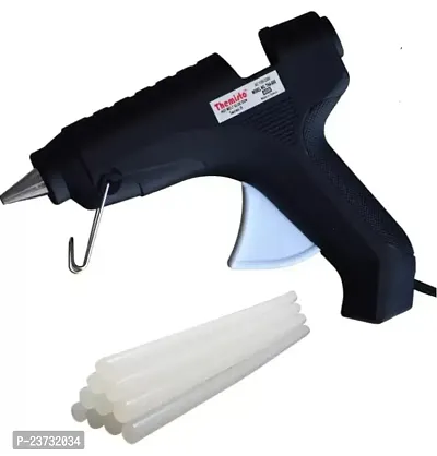 40 Watt Hot Melt Glue Gun Electronic PTC Heating Technology for DIY and Craft Work Black 40W