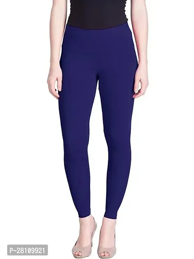 Classic Cotton Lycra Solid Legging for Women-thumb0