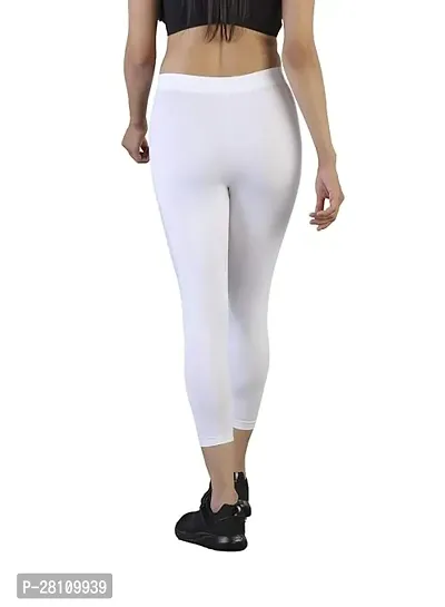 Classic Cotton Lycra Solid Legging for Women-thumb3