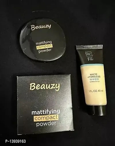 Combo Of Beauty Compact Matte And Foundation Normal To Oily