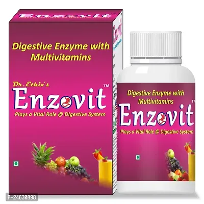 Dr.Ethix's Enzovit Jar (150 Tablets) - Digestive Enzymes Supplements