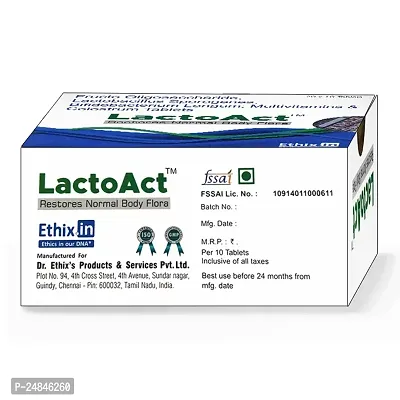 Dr.Ethix LactoAct - 20x10 Tablets , Supplements for Weight Loss-thumb2